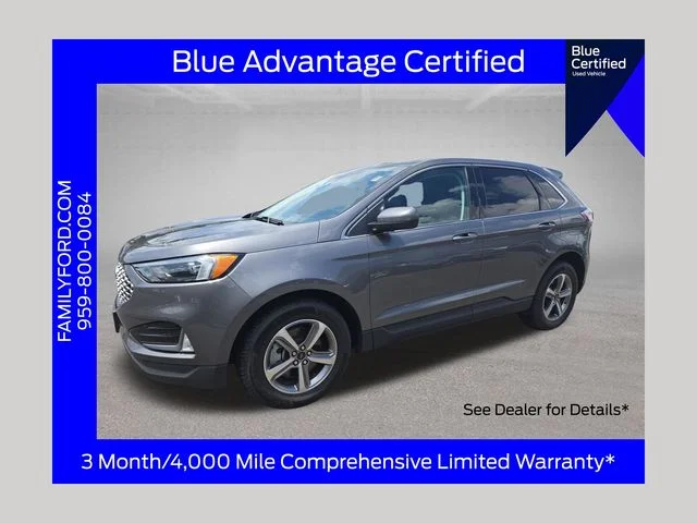 Used 2023 Gray Metallic Ford SEL image 1