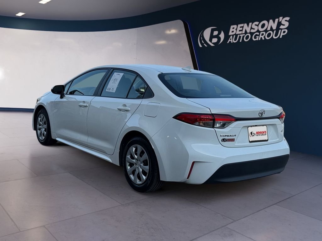 Used 2024 White Toyota LE image 3