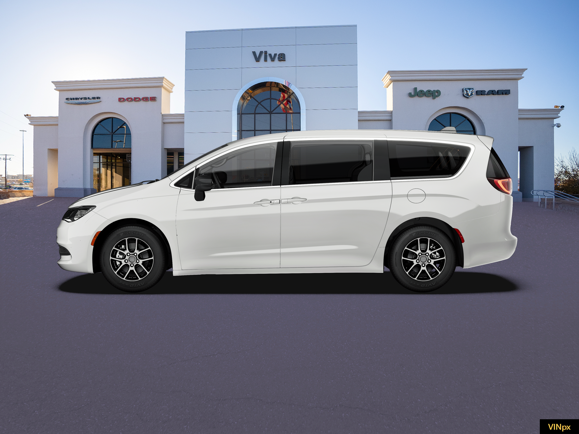 New 2027 Bright White Clear-Coat Exterior Paint Chrysler LX image 3