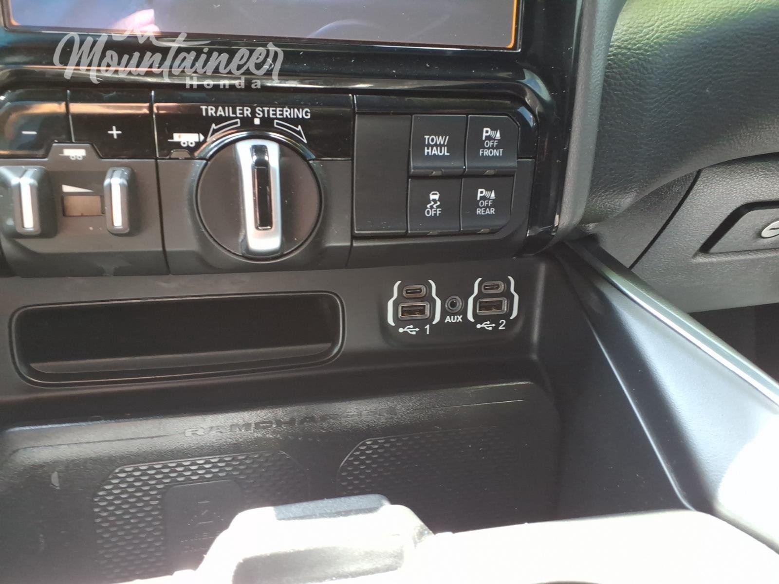 Used 2022 Billet Silver Metallic Clearcoat Ram Laramie image 37
