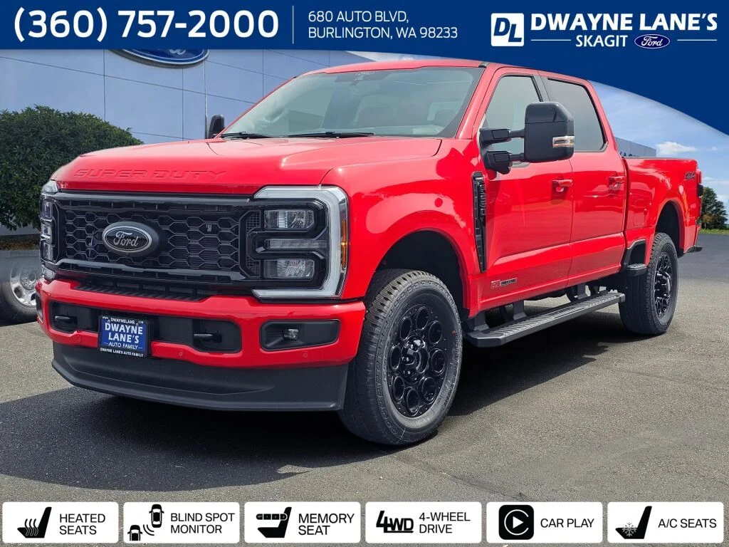 New 2026 Race Red Ford F-250® Lariat® image 1