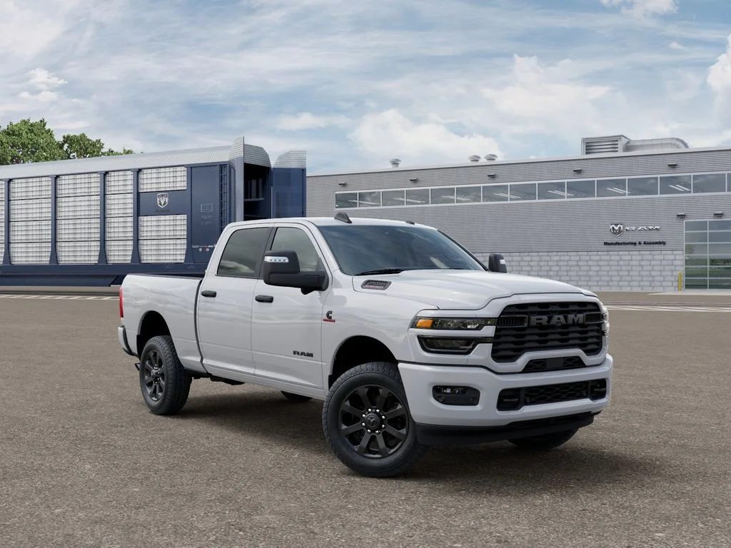 New 2026 Bright White Clear-Coat Exterior Paint RAM Big Horn image 6
