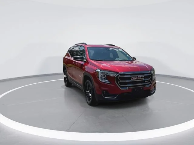 Used 2024 Red GMC AT4 image 2