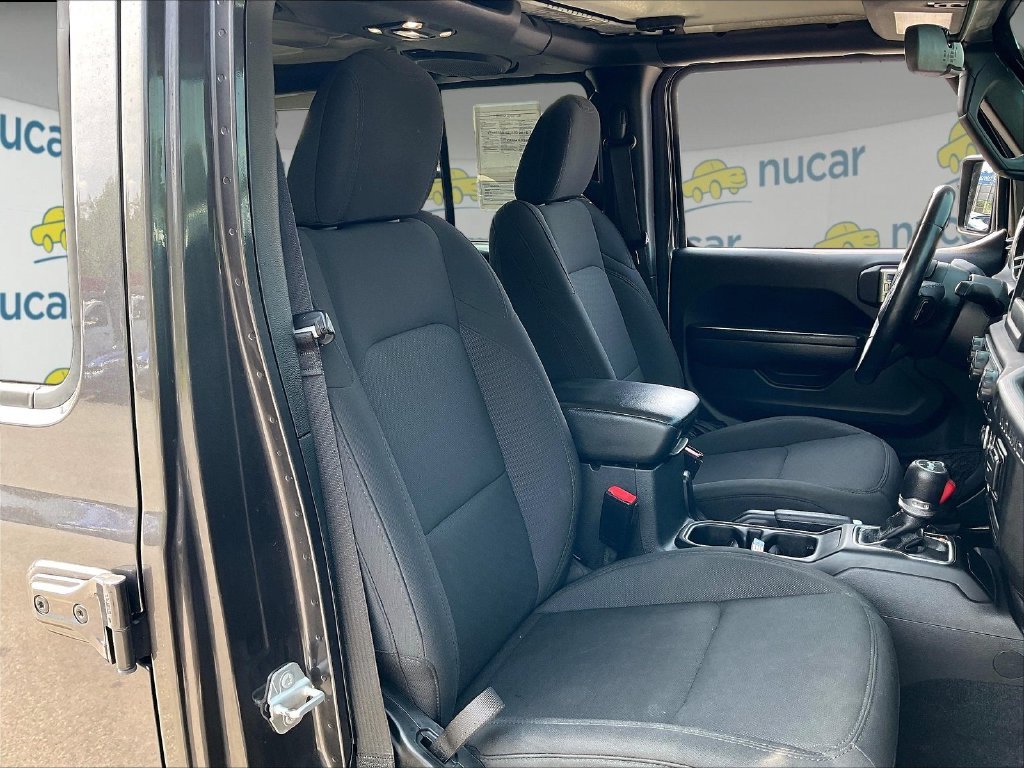 Used 2021 Gray Jeep Unlimited Sport S image 10