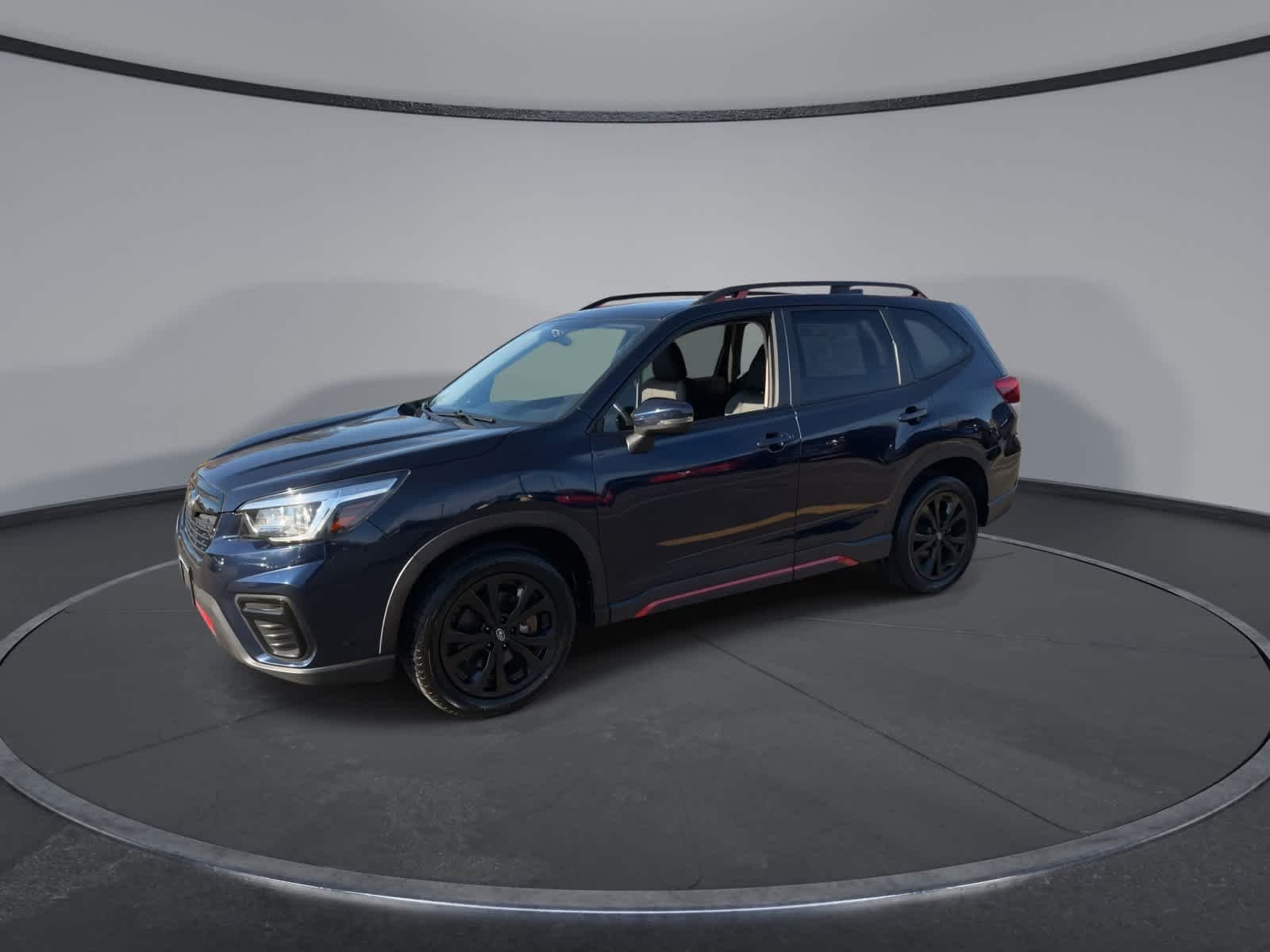 Used 2020 Dark Blue Pearl Subaru Sport image 4