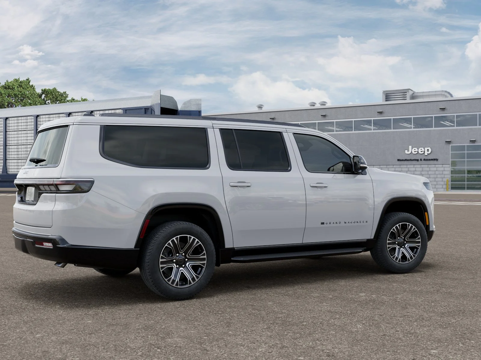New 2026 Bright White Clear-Coat Exterior Paint Jeep  image 3