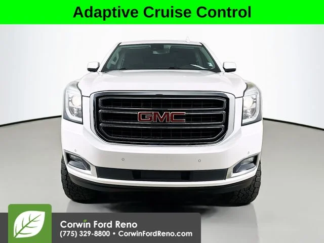 Used 2018 White Frost Tri-Coat GMC SLT image 2