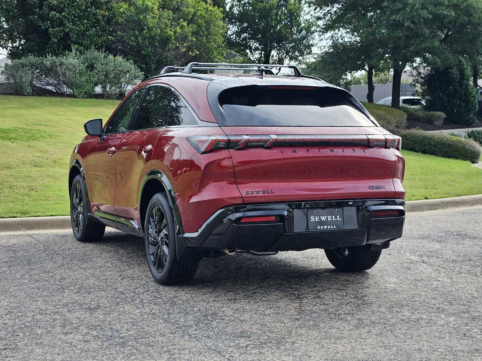 New 2027 Sunfire Red Pearl Metallic INFINITI SPORT image 3