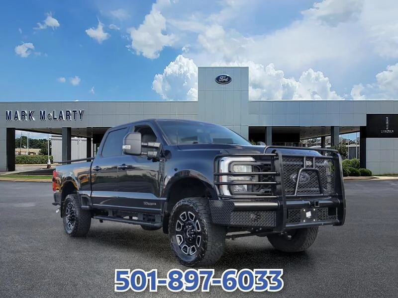 Used 2024 Blue Metallic FORD XLT 4WD CREW CAB 6.75