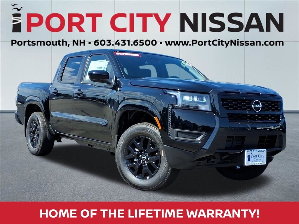 New 2026 Super Black Nissan Crew Cab SV image 1