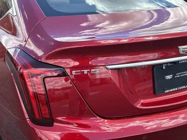 Certified Used 2025 Radiant Red Tintcoat Cadillac Premium Luxury image 9