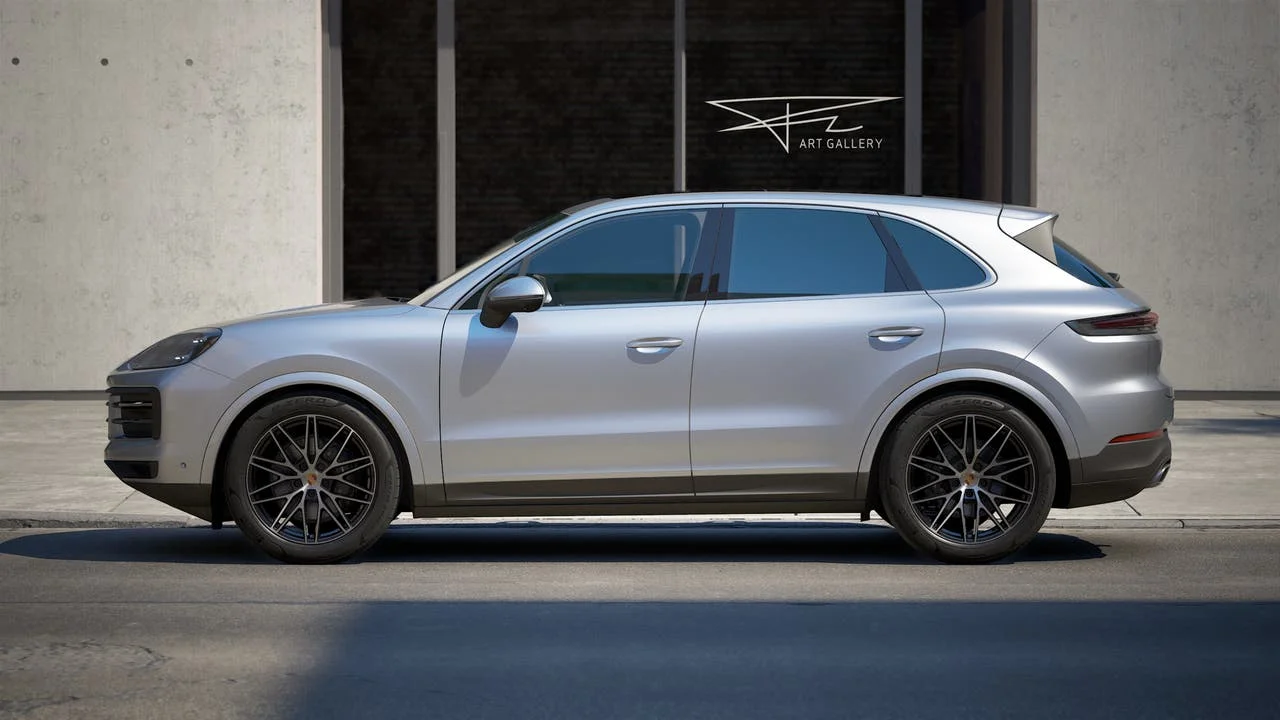 New 2027 Dolomite Silver Metallic Porsche  image 2