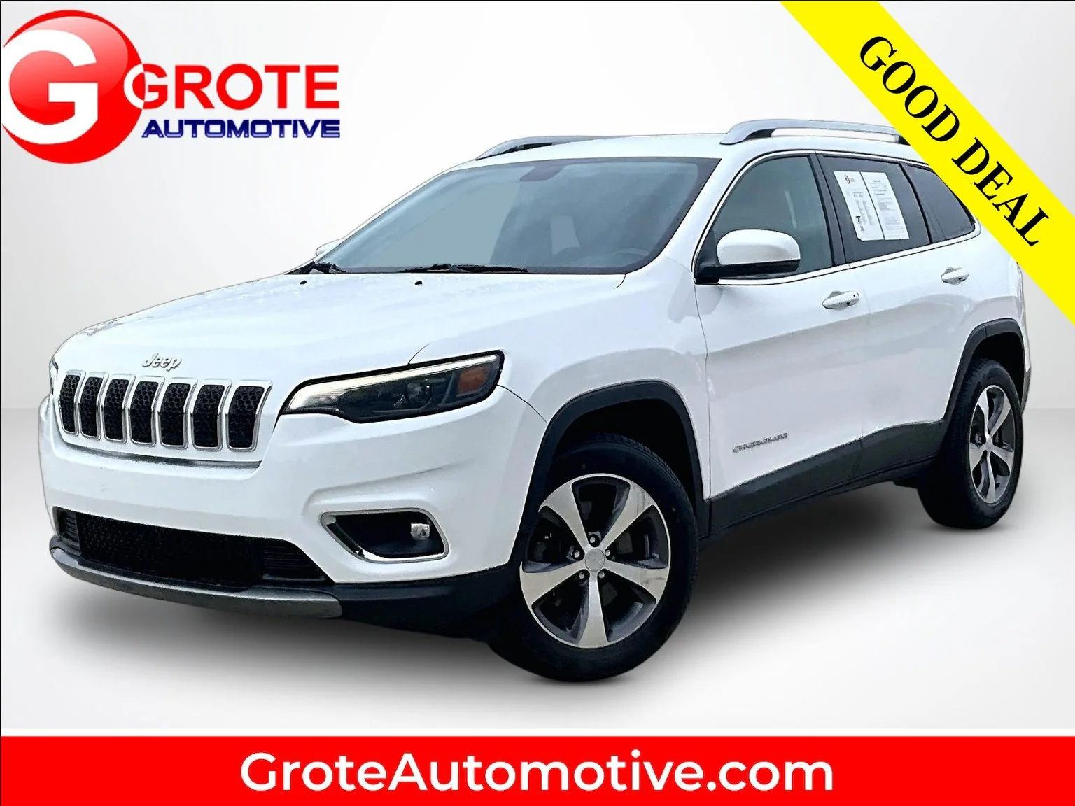Used 2020 White Jeep Limited image 1