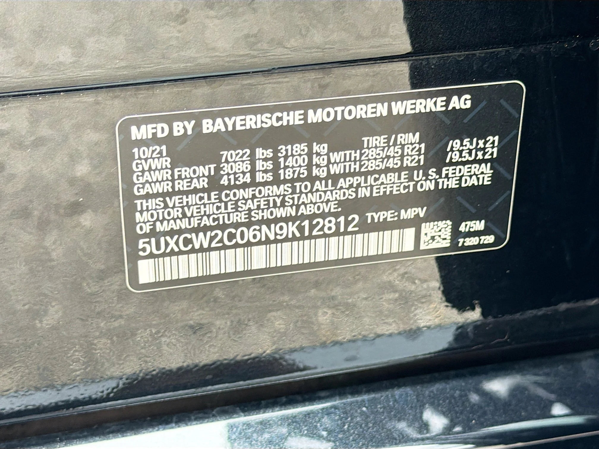 Used 2022 Black Sapphire Metallic BMW xDrive40i image 46