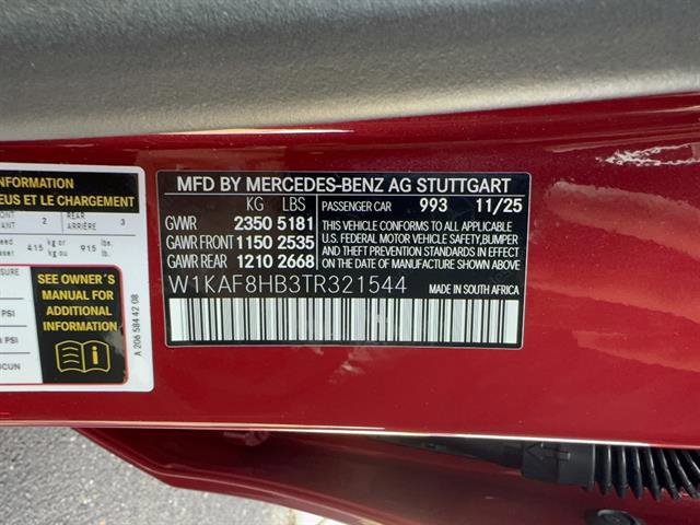 New 2026 MANUFAKTUR Patagonia Red Metallic Mercedes-Benz AMG® C 43 image 32