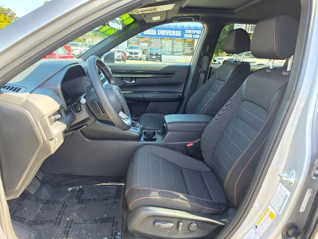 Certified Used 2025 Solar Silver Metallic Honda HYBRID AWD SPORT image 21