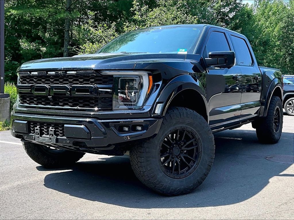 Used 2021 Black Ford Raptor image 3