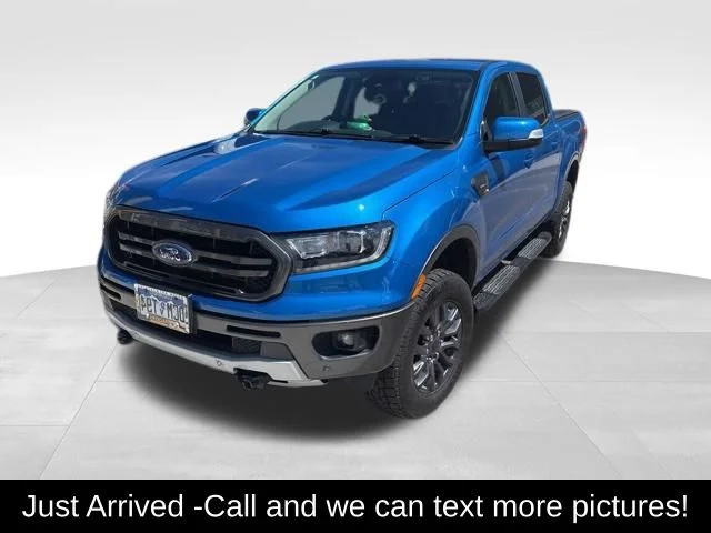 Used 2021 Blue Ford Lariat image 1