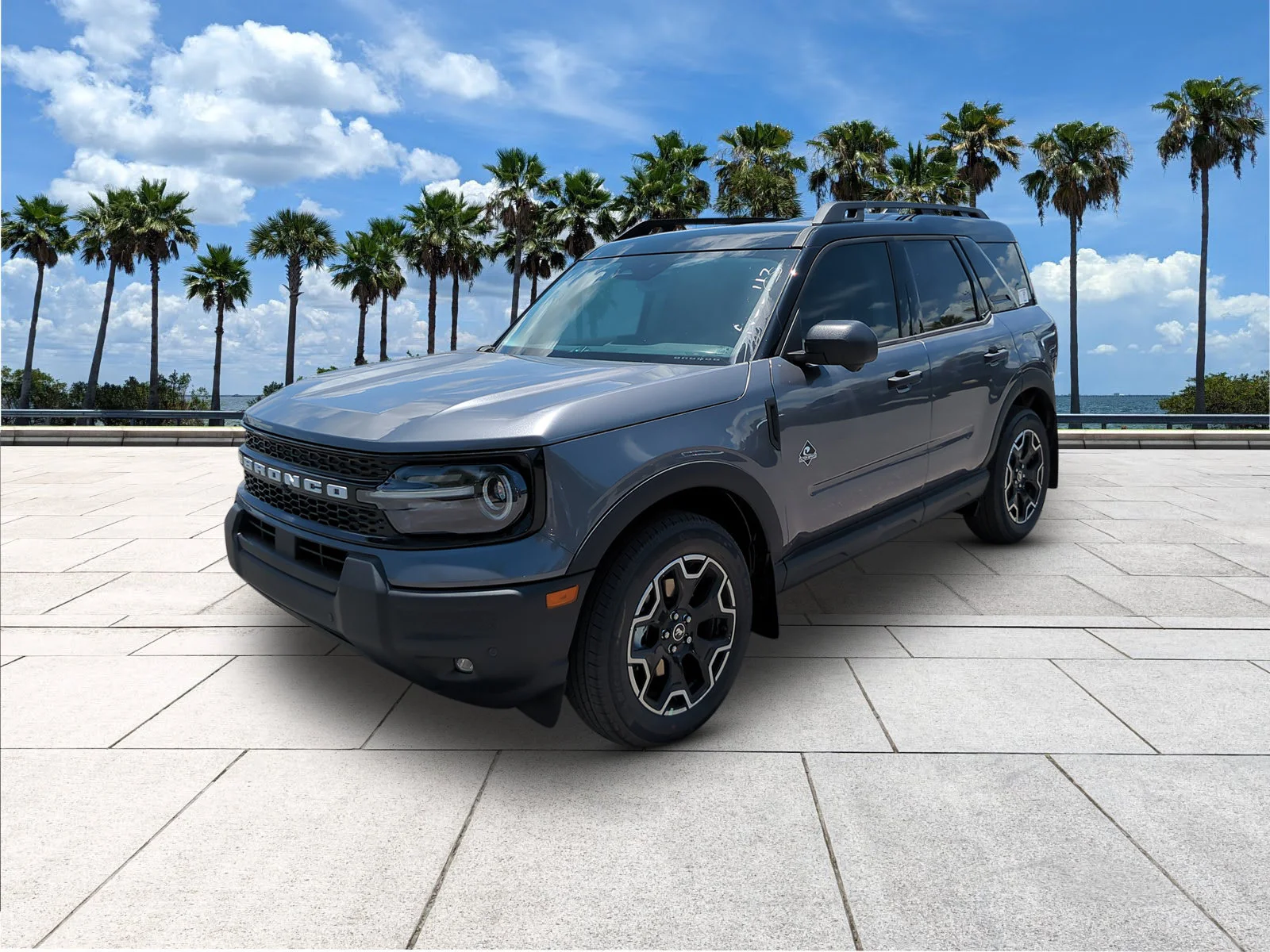 New 2026 Carbonized Gray Metallic Ford Outer Banks® image 3