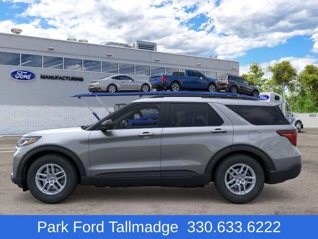 New 2026 Carbonized Gray Metallic Ford Active image 3