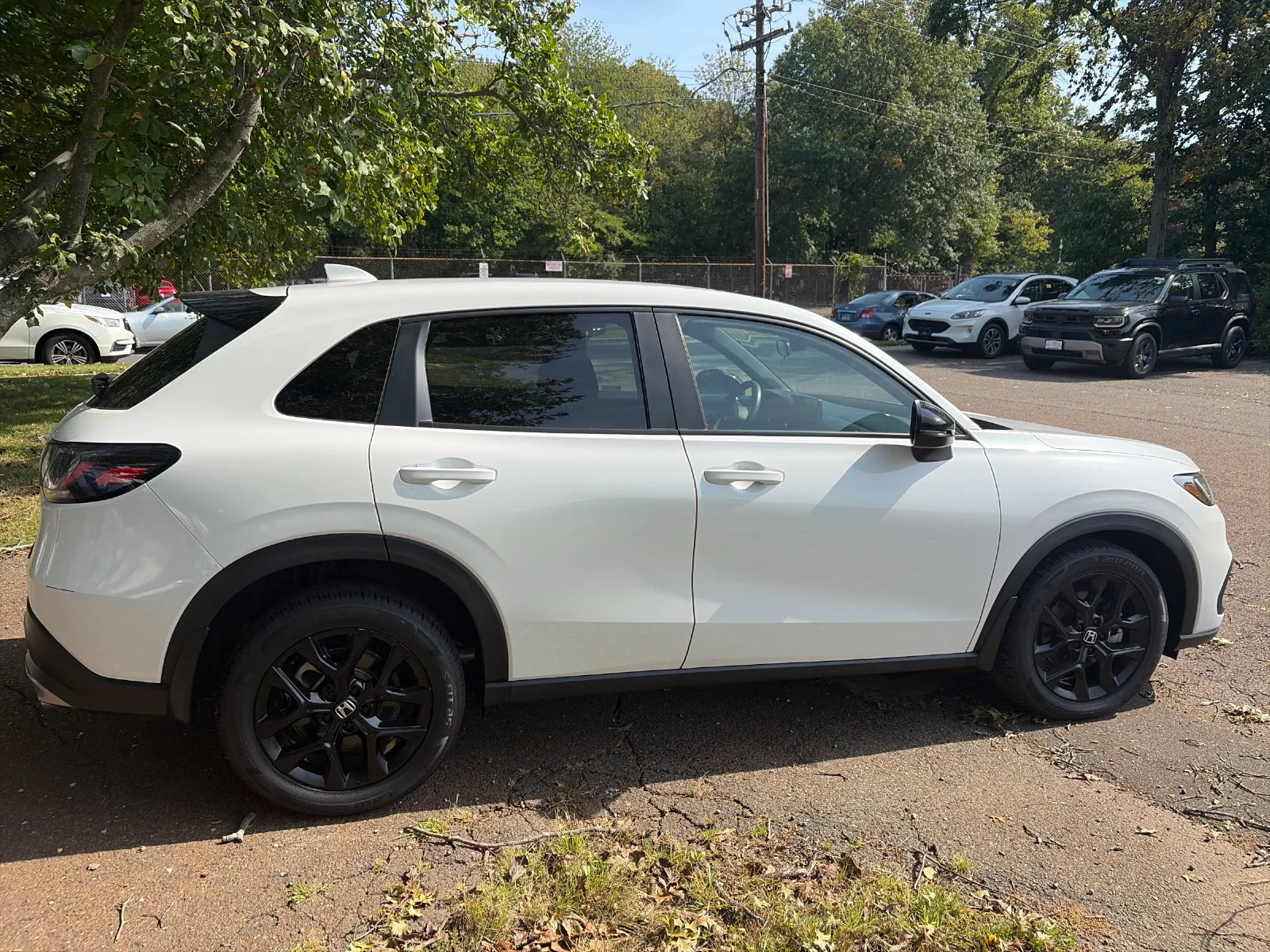 Used 2024 Platinum White Honda Sport image 6