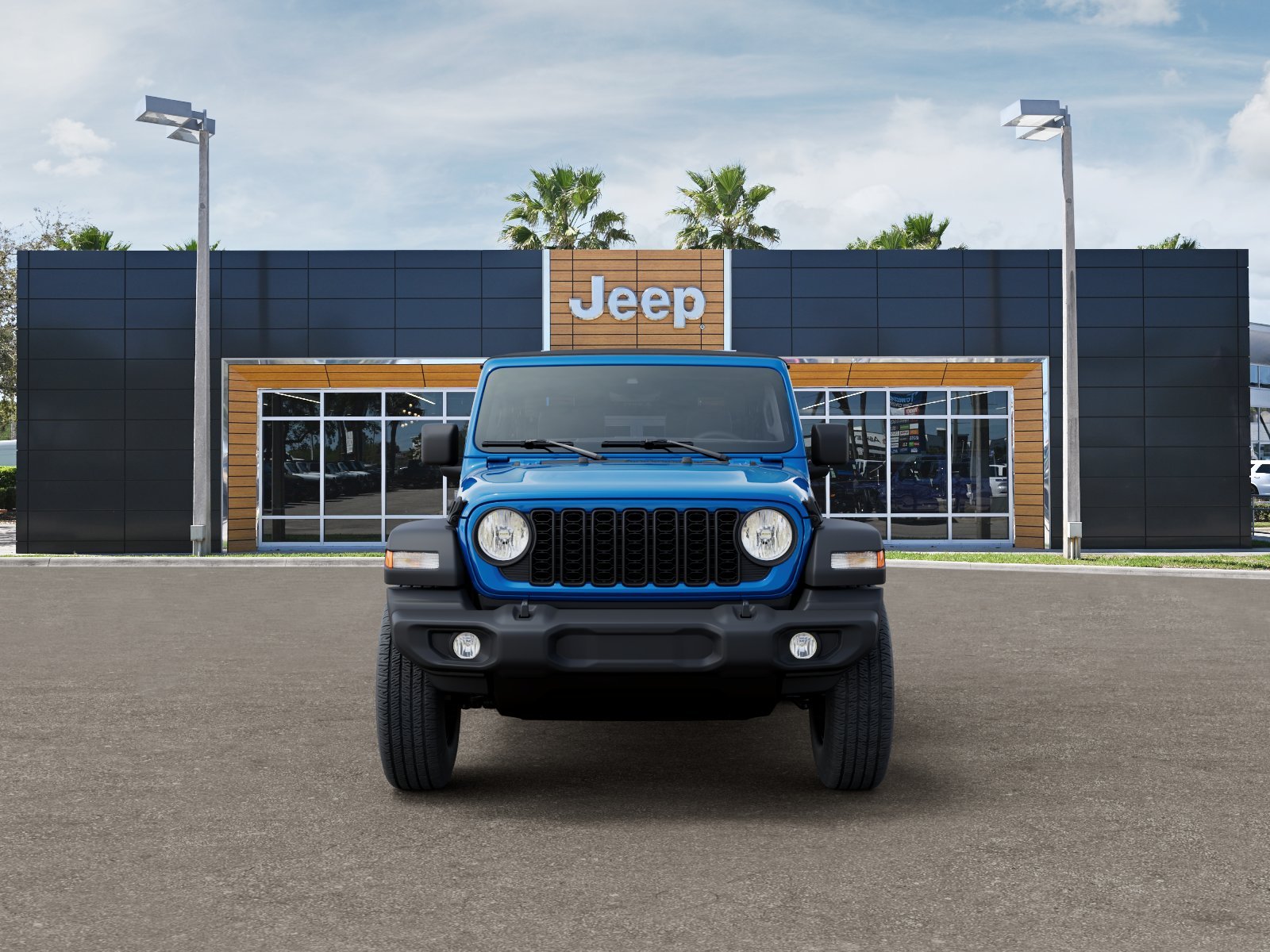 New 2026 Hydro Blue Pearlcoat Jeep Sport image 30