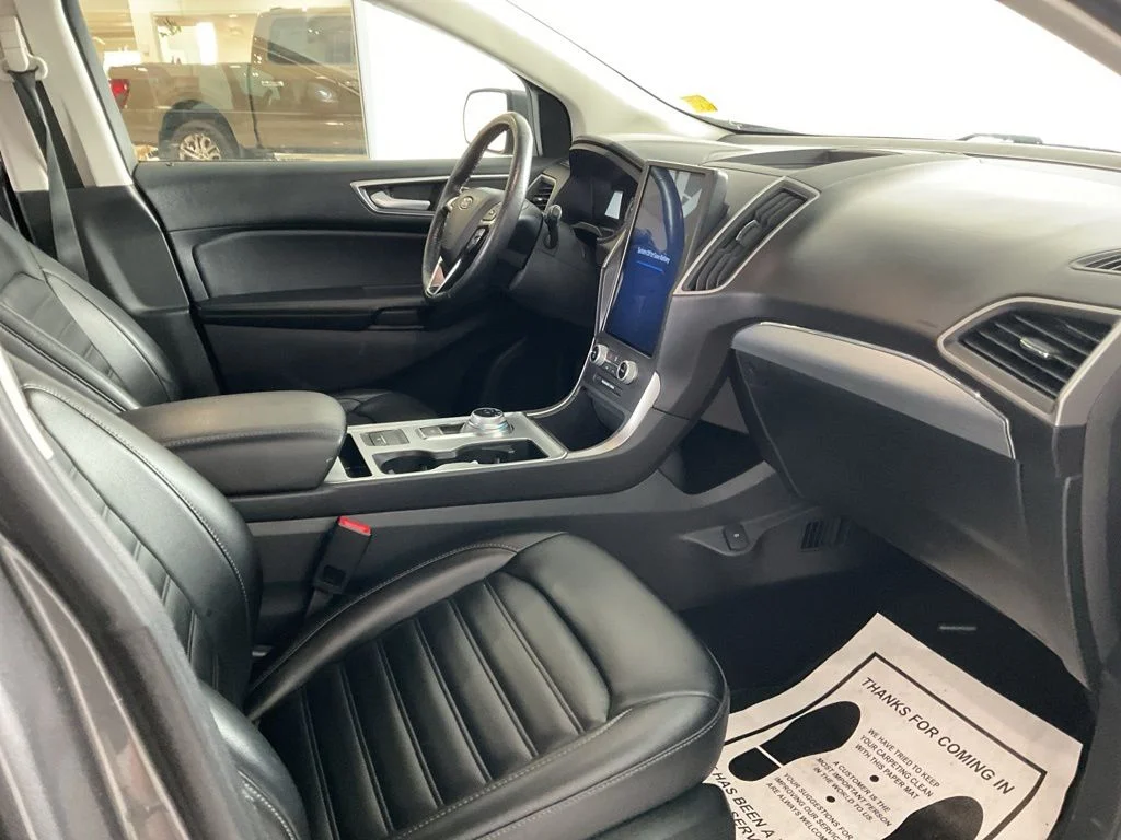 Used 2022 Gray Metallic Ford SEL image 19