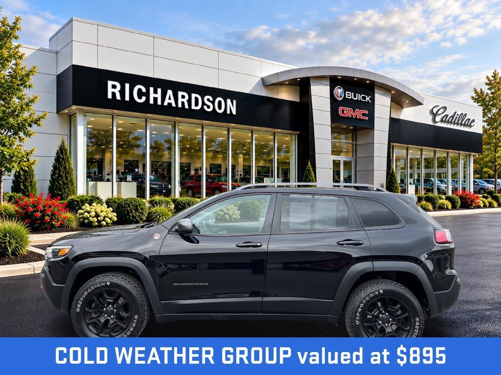Used 2019 Jeep Cherokee Trailhawk with VIN 1C4PJMBX5KD353357 for sale in Midland, MI