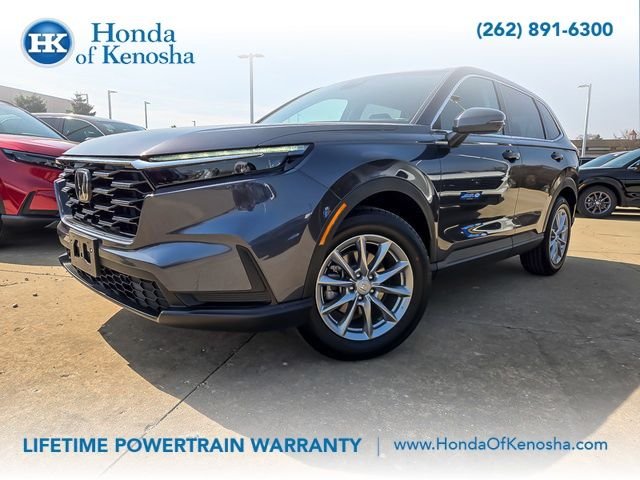 New 2026 Meteorite Gray Metallic Honda AWD EX image 1