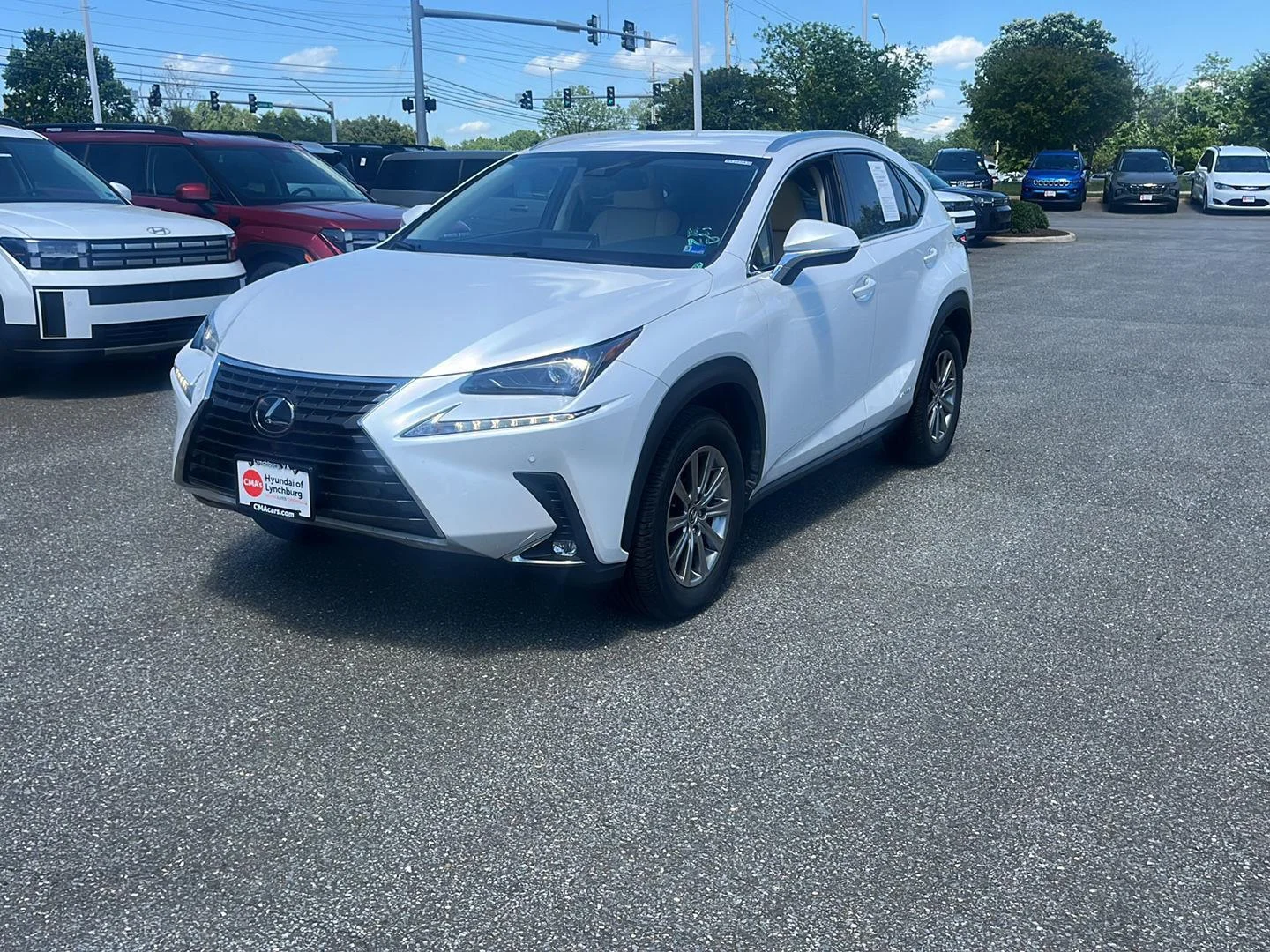Used 2020 Eminent White Pearl Lexus NX 300h image 13