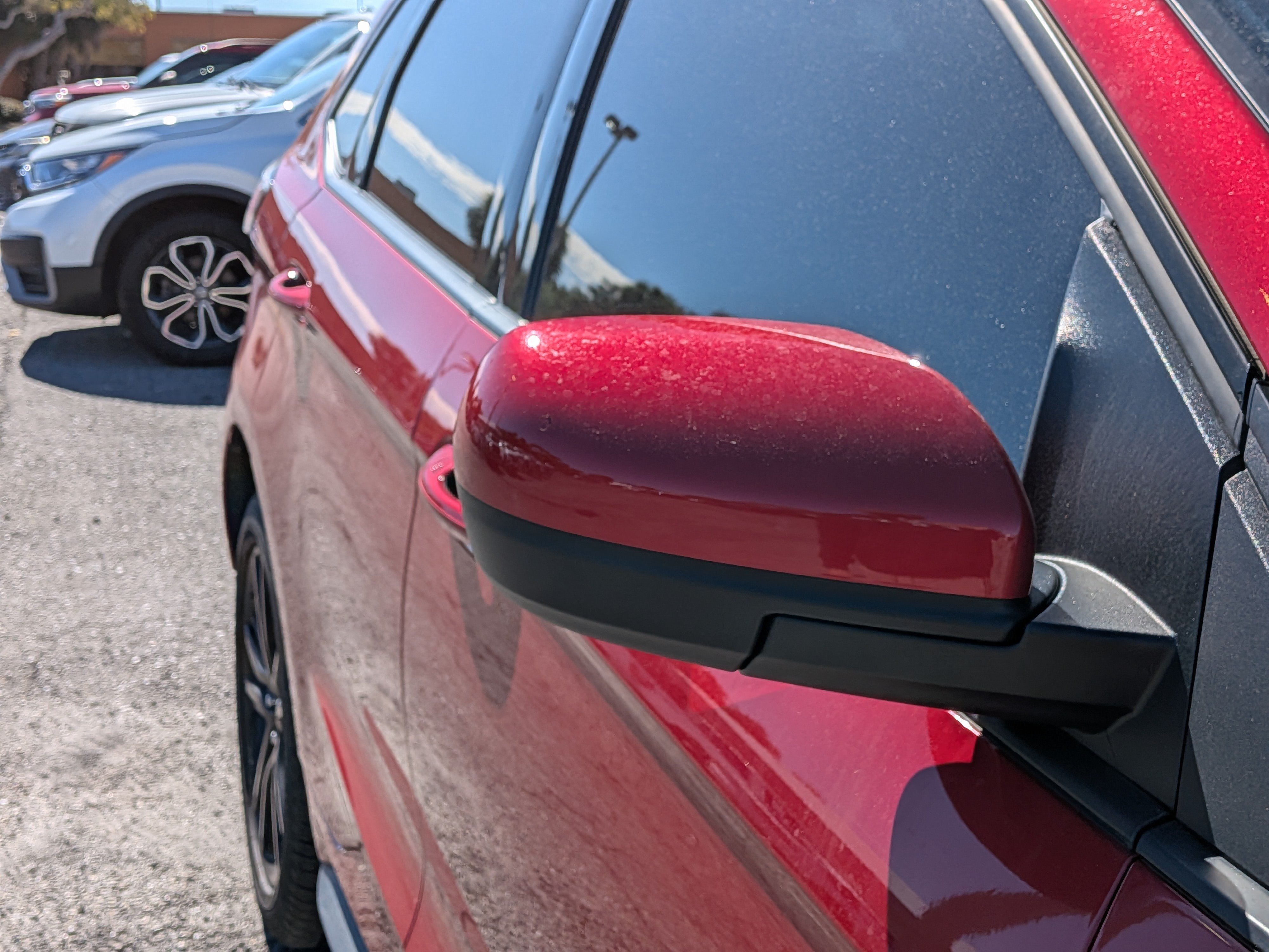 Used 2024 Rapid Red Metallic Tinted Clearcoat Ford ST-Line image 12