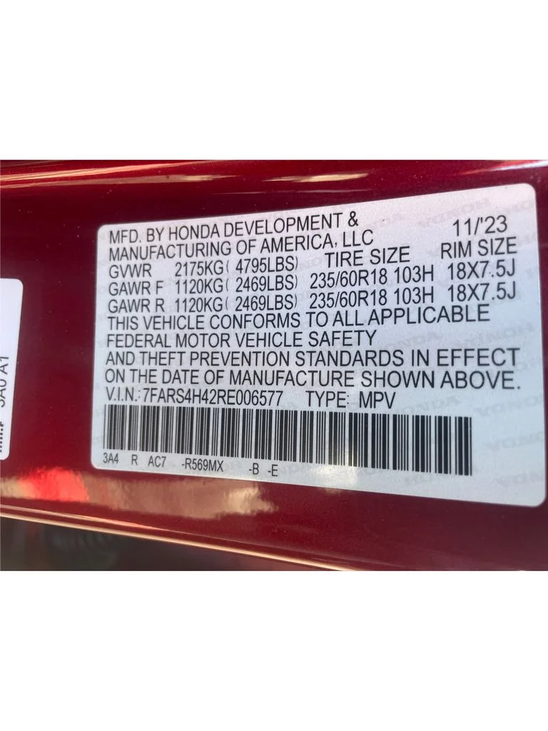 Used 2024 sparkle silver metallic Honda EX image 32