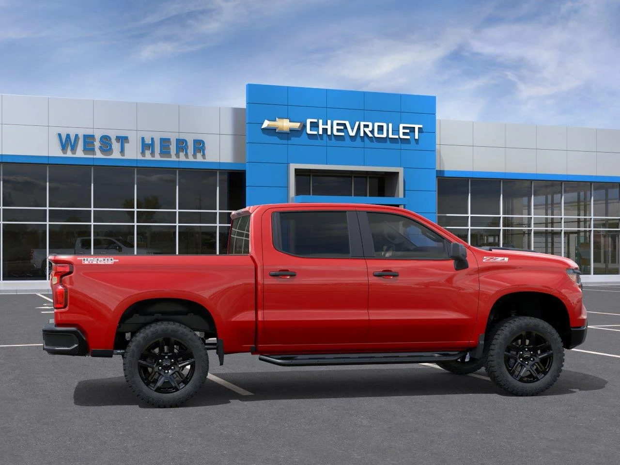 New 2026 Red Hot Chevrolet Custom Trail Boss image 5