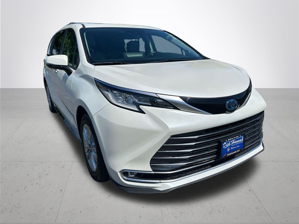 Used 2021 White Toyota Limited image 4