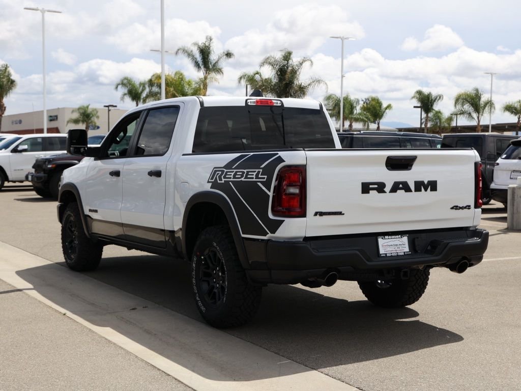 New 2026 Bright White Clear-Coat Exterior Paint RAM Rebel image 5