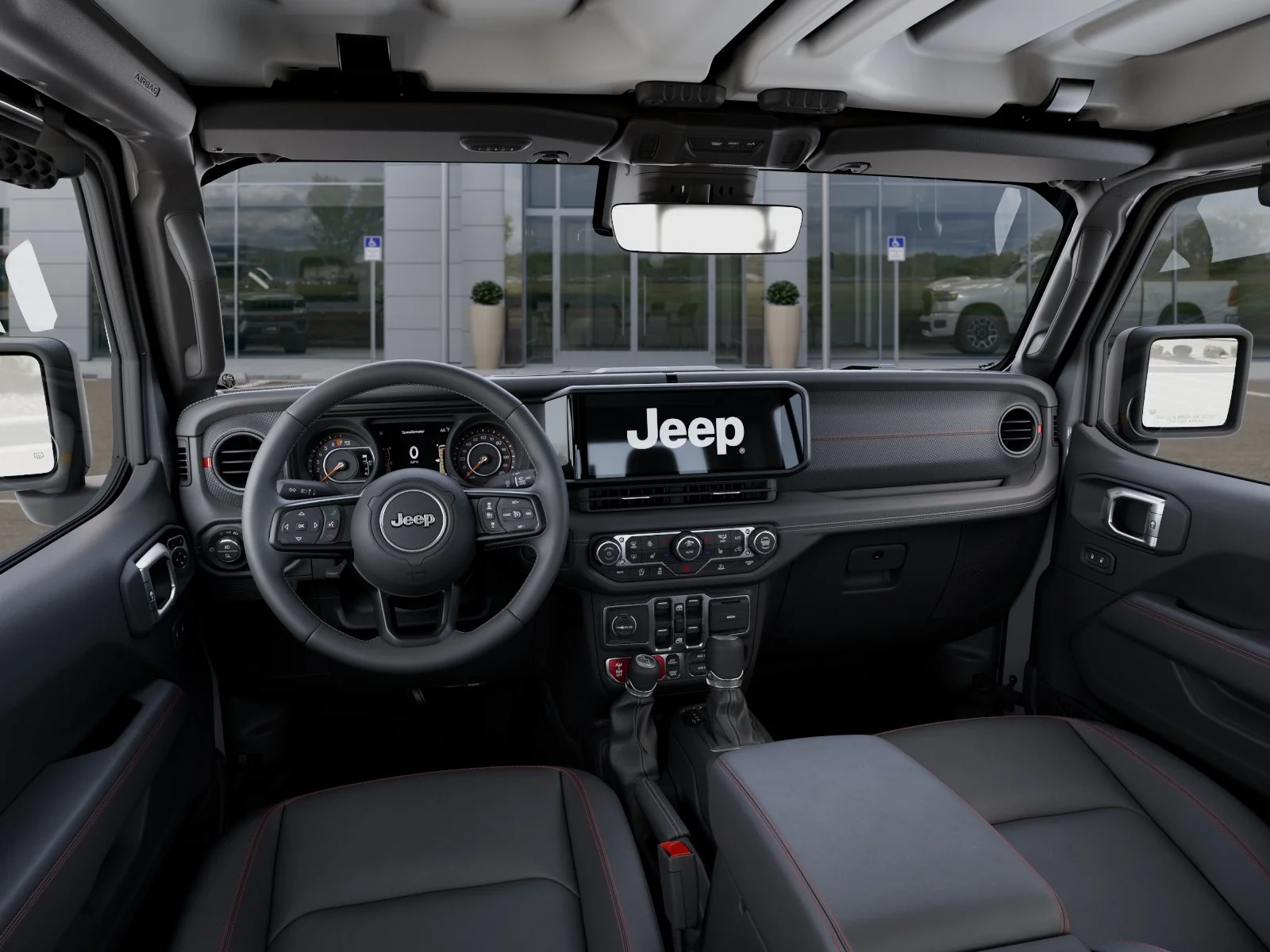 New 2026 Bright White Clearcoat Jeep Rubicon X image 41