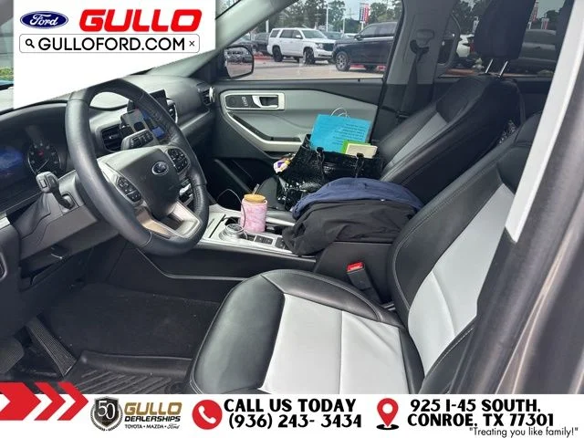 Used 2023 Carbonized Gray Metallic Ford XLT image 6