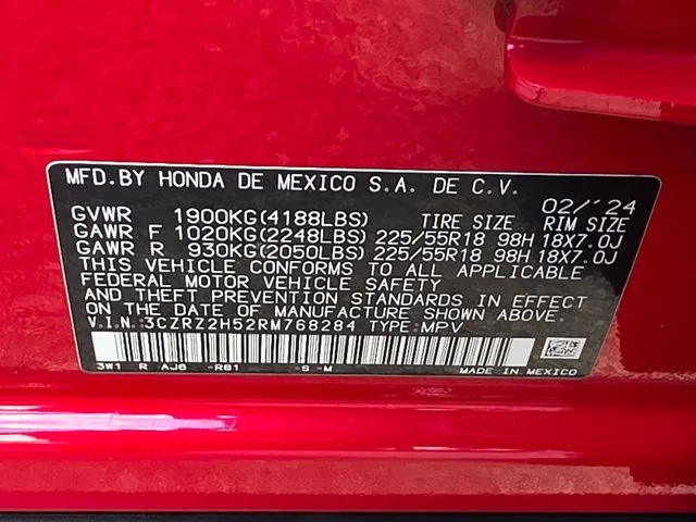 Used 2024 Milano Red Honda Sport image 32