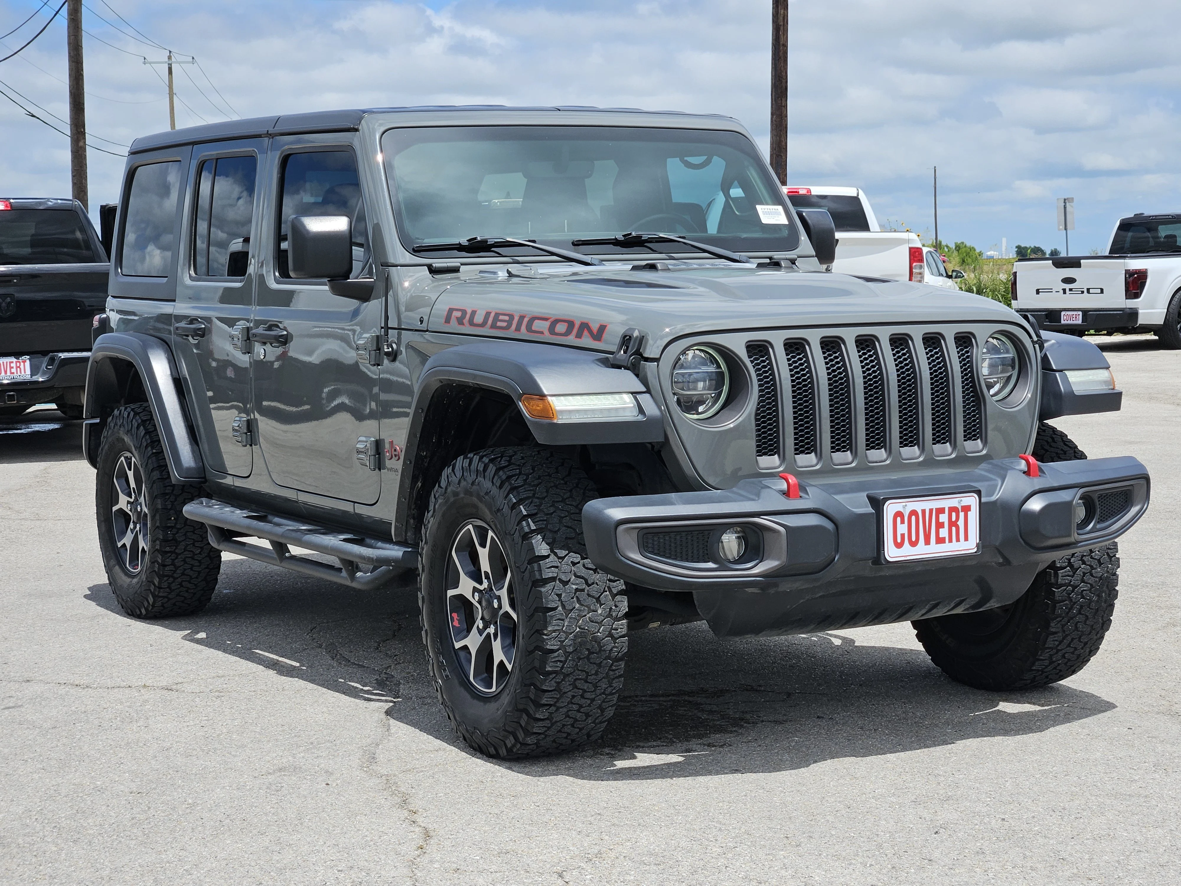 Used 2019 Sting-Gray Clearcoat Jeep Unlimited Rubicon image 3