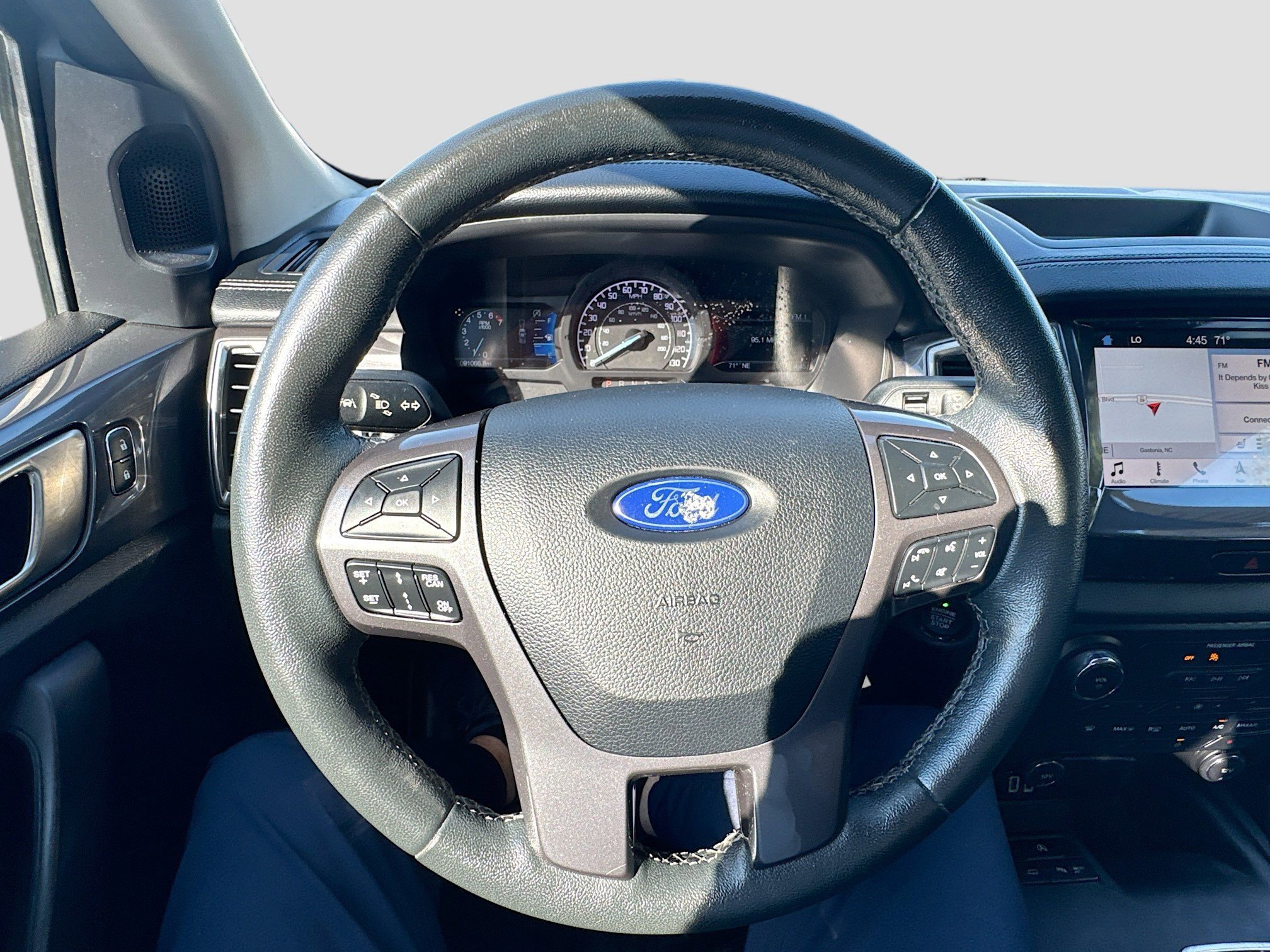 Used 2019 Shadow Black Ford LARIAT image 11