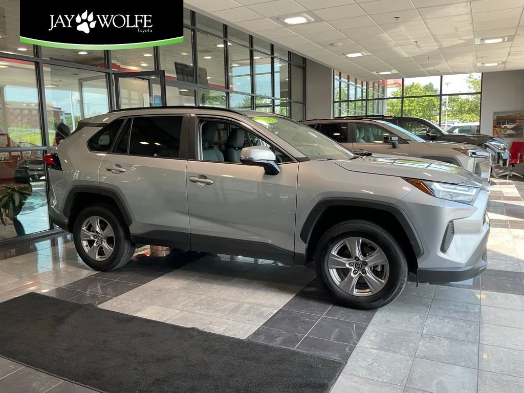 Certified Used 2025 Silver Toyota XLE image 1