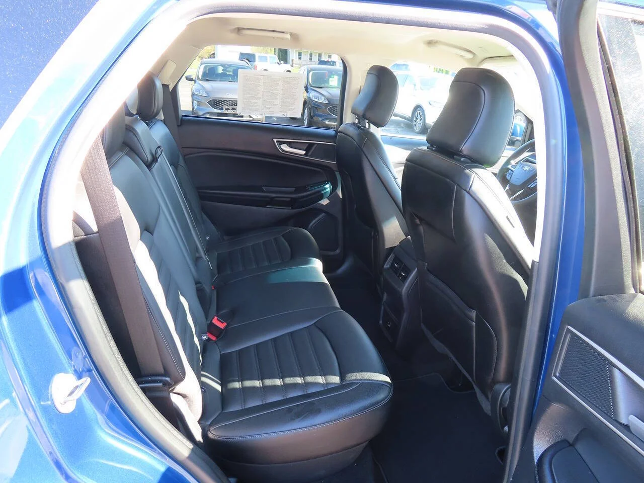 Used 2022 Atlas Blue Ford SEL AWD 4dr Crossover image 9
