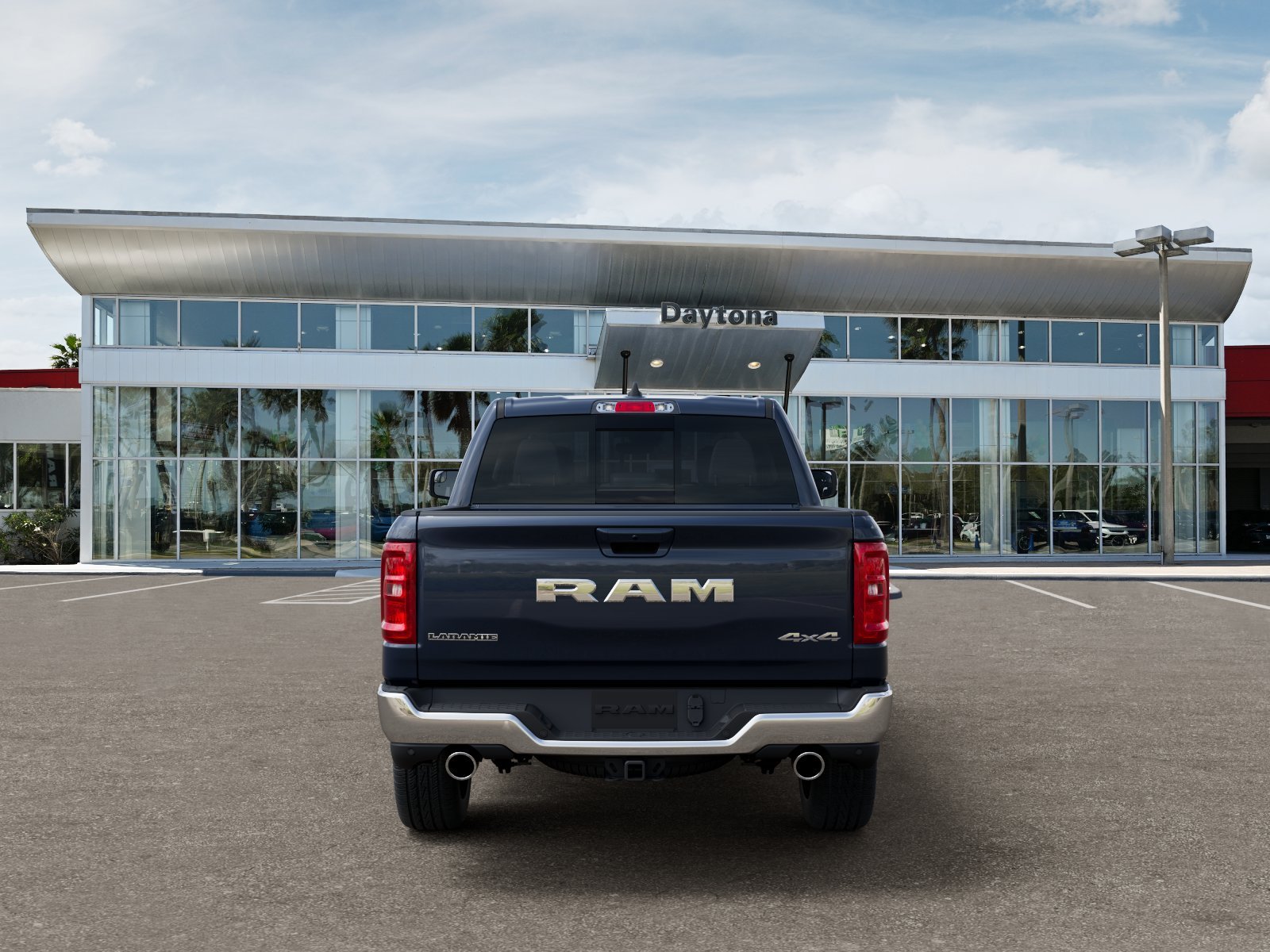 New 2026 Forged Blue Metallic RAM Laramie image 35