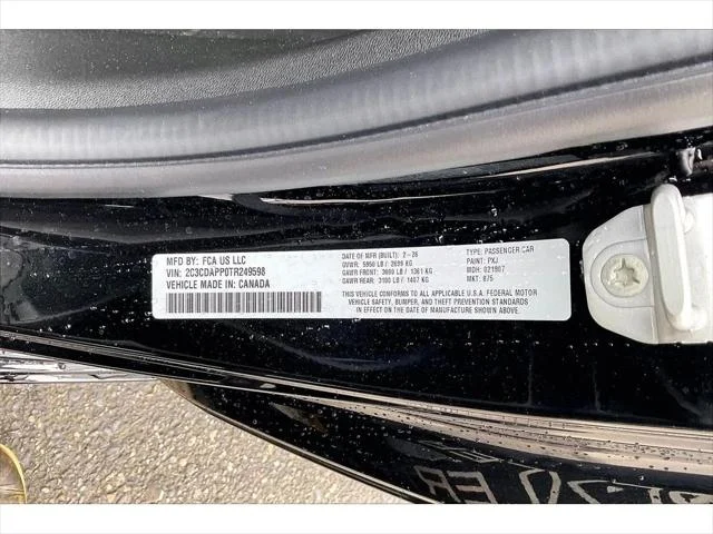 New 2026 Diamond Black Crystal Pearlcoat Dodge R/T image 12