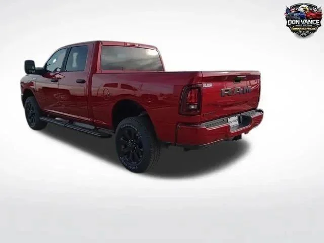 New 2026 Molten Red Pearl-Coat Exterior Paint RAM BIG HORN image 3