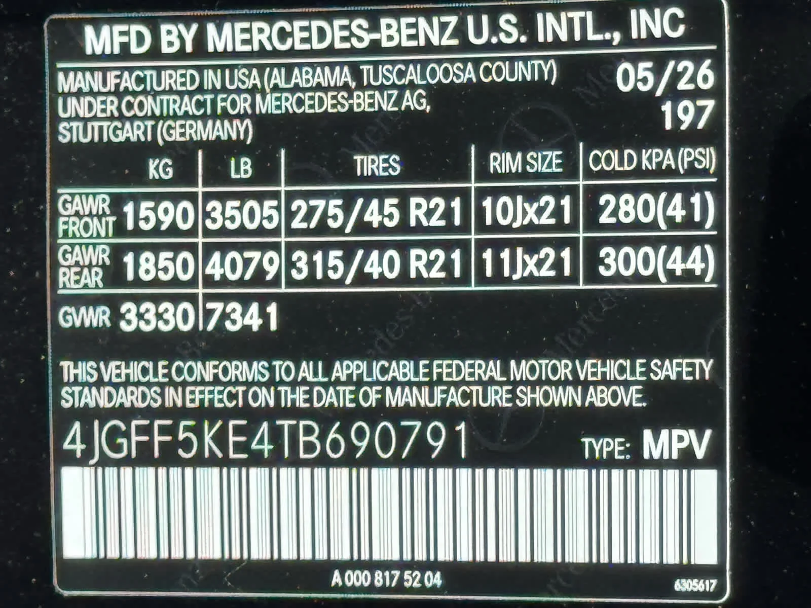 New 2026 Obsidian Black Metallic Mercedes-Benz GLS 450 image 20