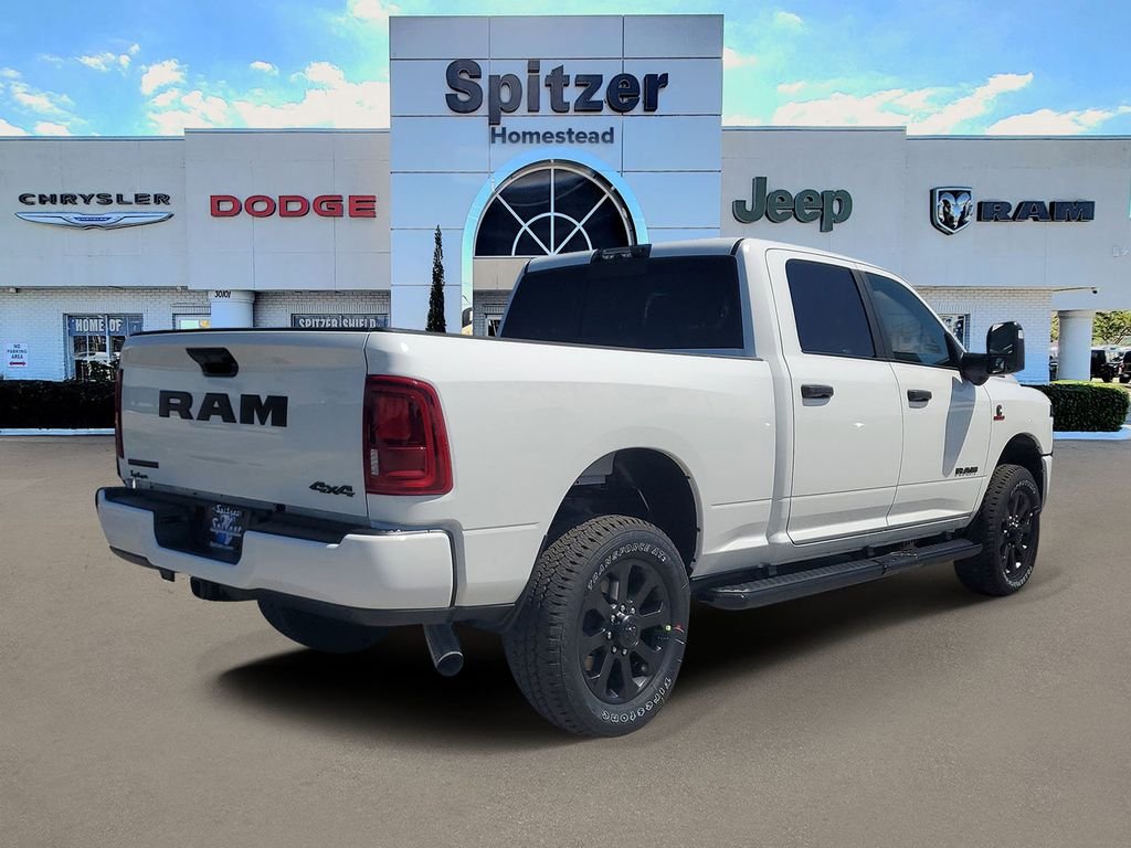 New 2026 Bright White Clear-Coat Exterior Paint RAM Big Horn image 2