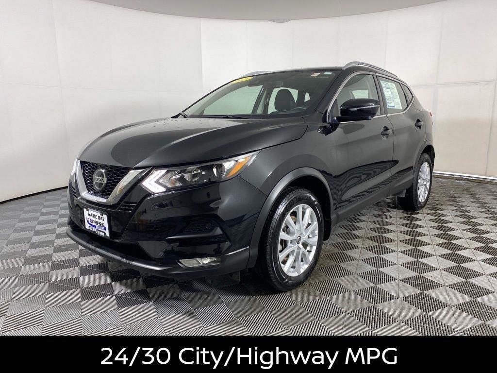 Certified Used 2022 Magnetic Black Pearl Nissan SV image 6