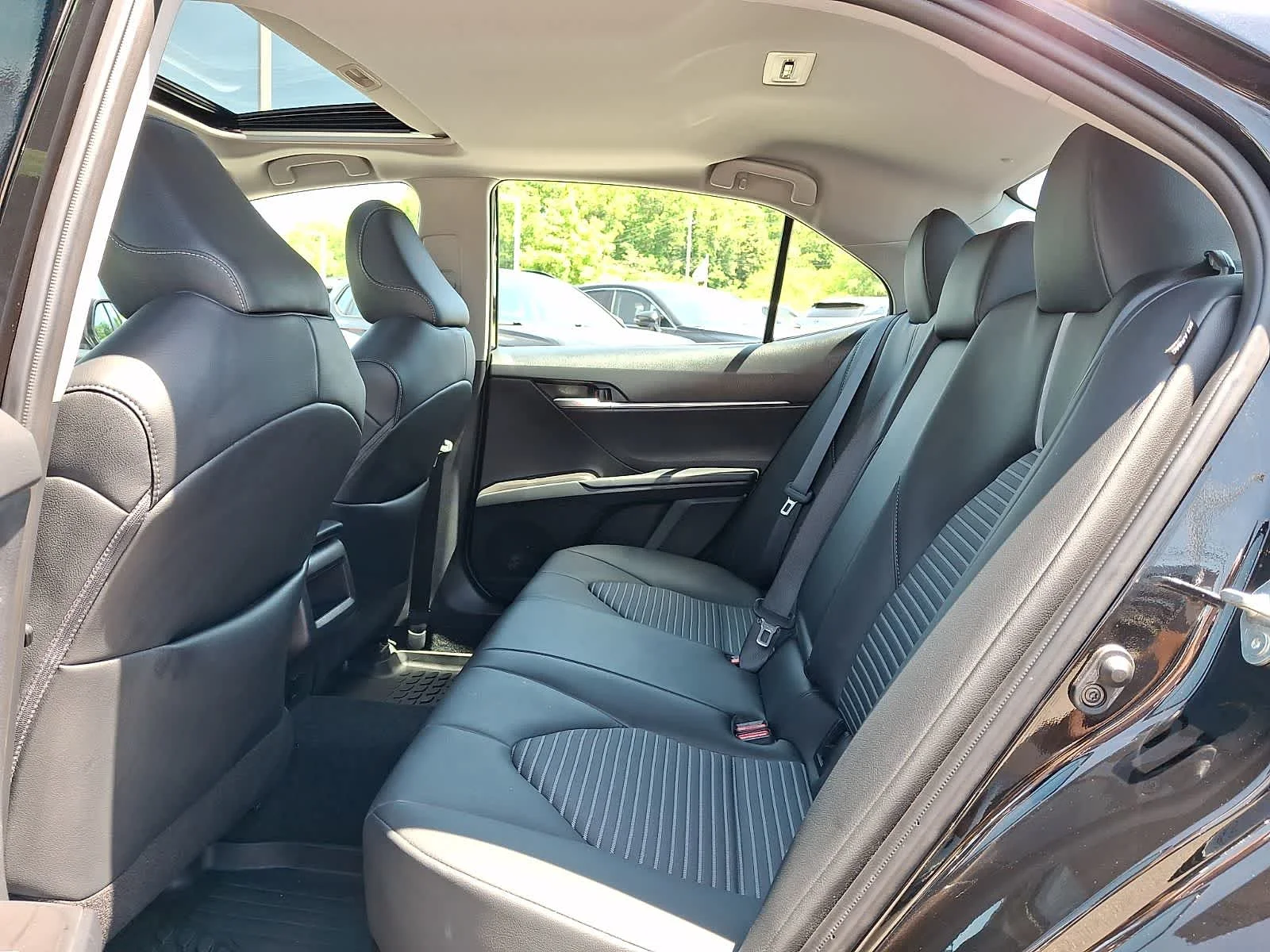 Certified Used 2024 Midnight Black Metallic Toyota SE image 12