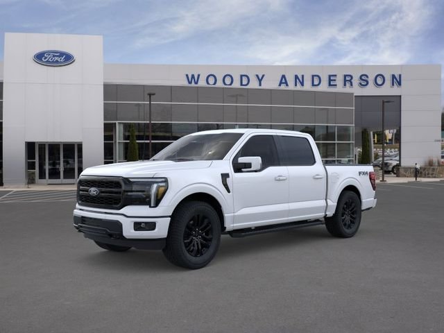 New 2026 Star White Metallic Tri-Coat Ford Lariat image 1